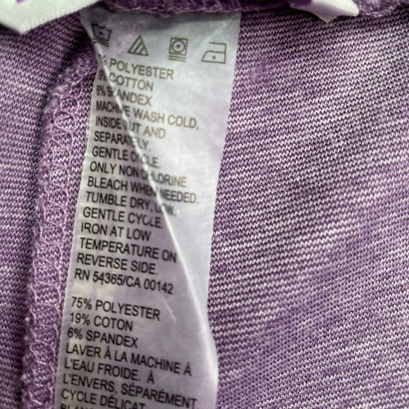 Allison Daley Purple Two Piece Jacket and Pants Size Large - Picture 10 of 14